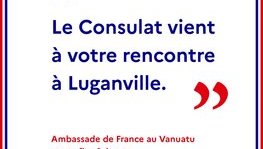 Tournée consulaire à Luganville du 11 au 13 novembre 2024